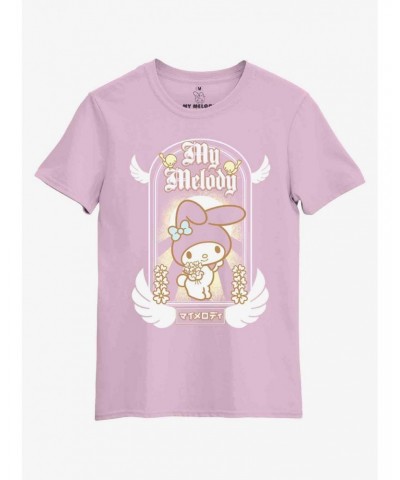 My Melody Angel Boyfriend Fit Girls T-Shirt $10.21 T-Shirts