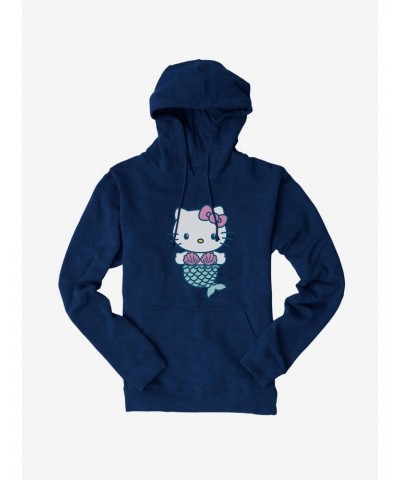 Hello Kitty Kawaii Vacation Mermaid Outfit Hoodie $16.88 Hoodies