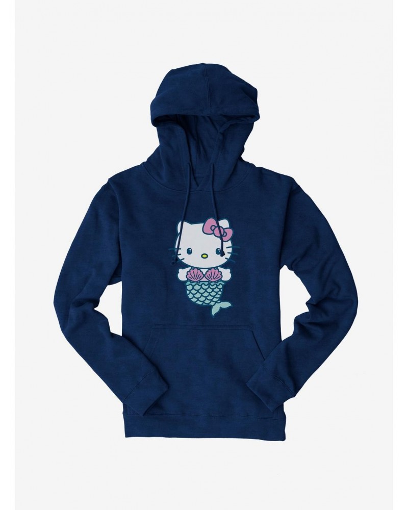 Hello Kitty Kawaii Vacation Mermaid Outfit Hoodie $16.88 Hoodies