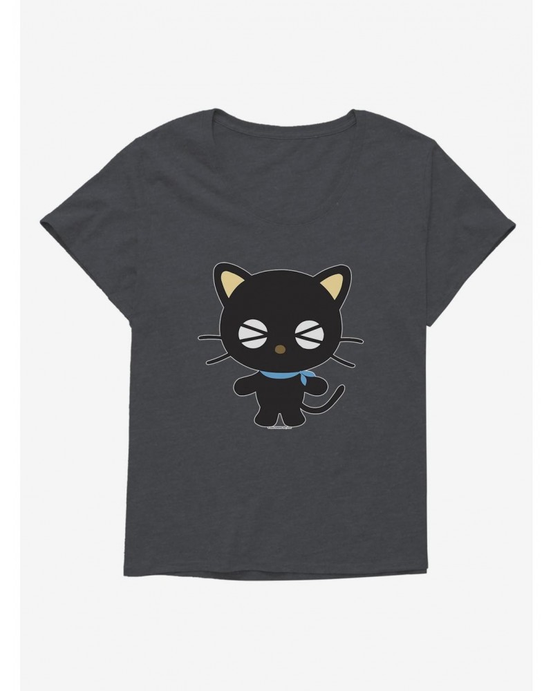 Chococat Not Looking Girls T-Shirt Plus Size $10.64 T-Shirts