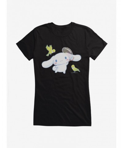 Cinnamoroll Making Bubbles Girls T-Shirt $7.37 T-Shirts