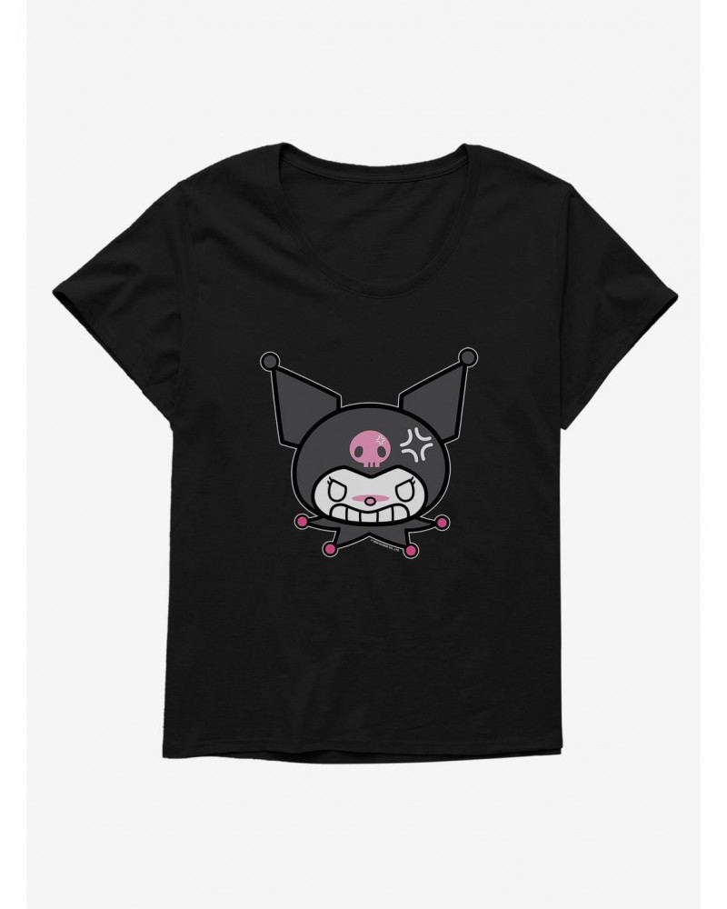 Kuromi All Anger Girls T-Shirt Plus Size $7.63 T-Shirts