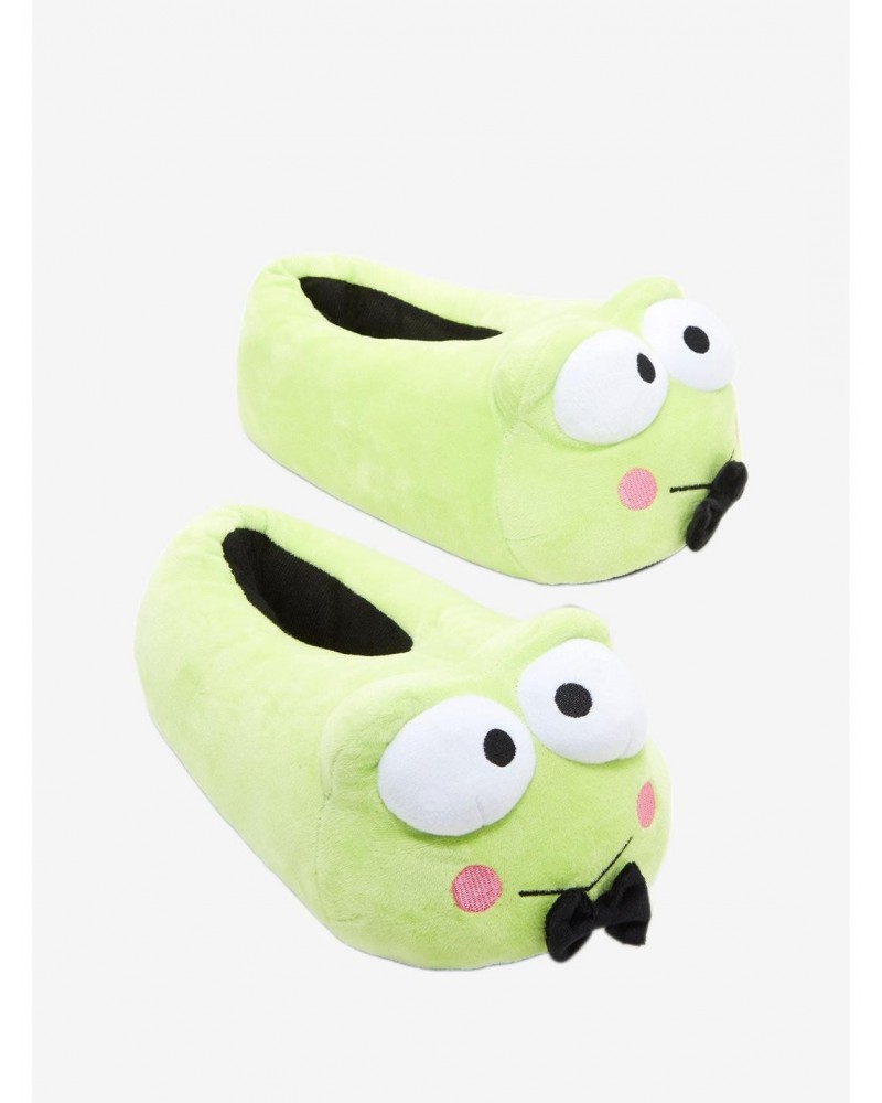 Keroppi Plush Slippers $10.05 Slippers