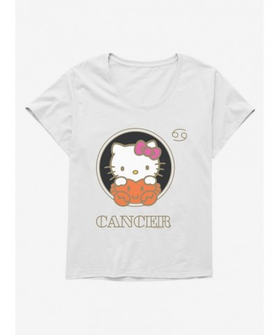Hello Kitty Star Sign Cancer Stencil Girls T-Shirt Plus Size $11.10 T-Shirts