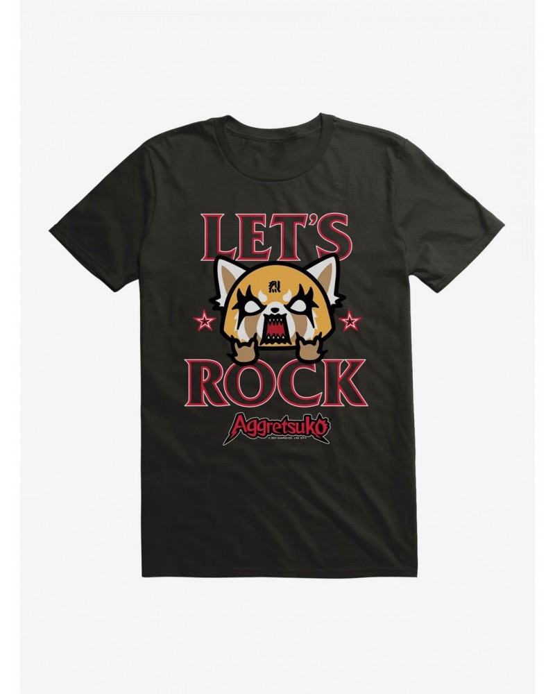 Aggretsuko Let's Rock T-Shirt $8.80 T-Shirts