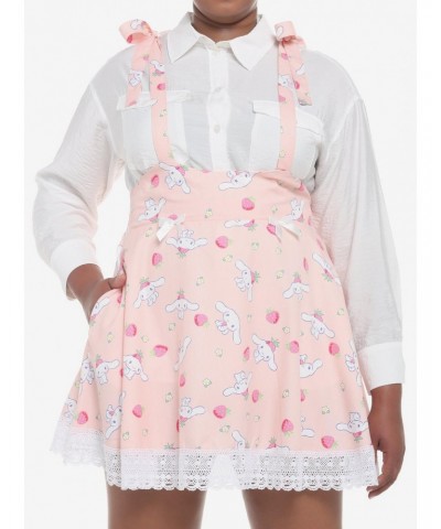 Cinnamoroll Strawberries Suspender Skirt Plus Size $12.77 Skirts