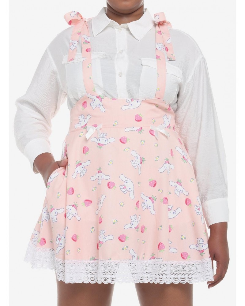 Cinnamoroll Strawberries Suspender Skirt Plus Size $12.77 Skirts