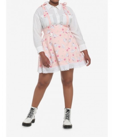 Cinnamoroll Strawberries Suspender Skirt Plus Size $12.77 Skirts