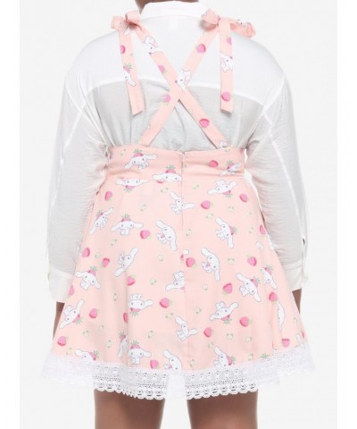 Cinnamoroll Strawberries Suspender Skirt Plus Size $12.77 Skirts