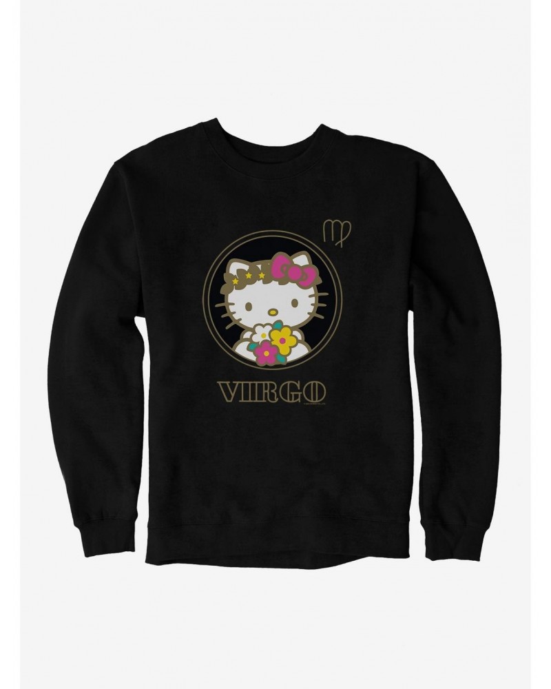 Hello Kitty Star Sign Virgo Stencil Sweatshirt $10.92 Sweatshirts