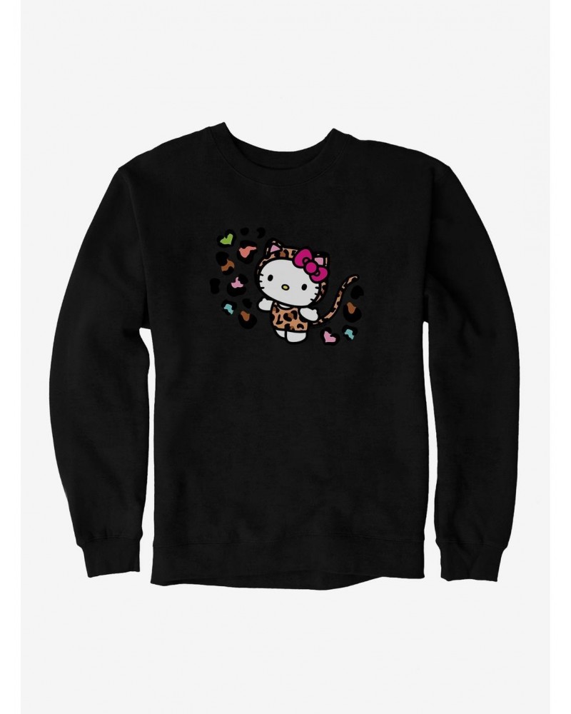 Hello Kitty Jungle Paradise Pink Bow Sweatshirt $13.87 Sweatshirts