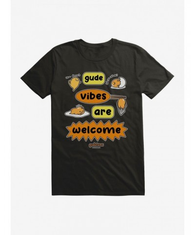 Gudetama Gude Vibes T-Shirt $7.46 T-Shirts