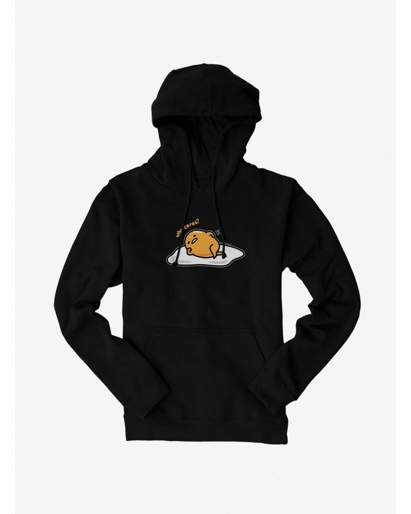 Gudetama Who Cares? Hoodie $16.52 Hoodies