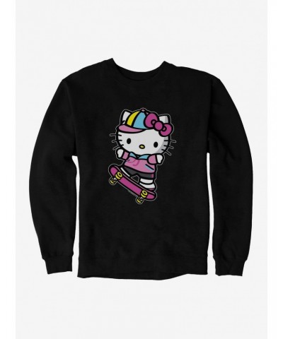 Hello Kitty Skateboard Sweatshirt $11.81 Sweatshirts