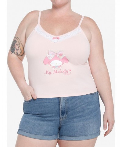 My Melody Pink Lace Girls Cami Plus Size $9.64 Cami