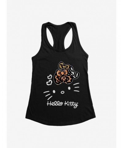 Hello Kitty Jungle Paradise Stencil Outline Girls Tank $8.96 Tanks
