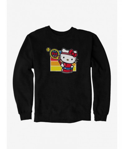 Hello Kitty Color Tennis Serve Sweatshirt $14.46 Sweatshirts