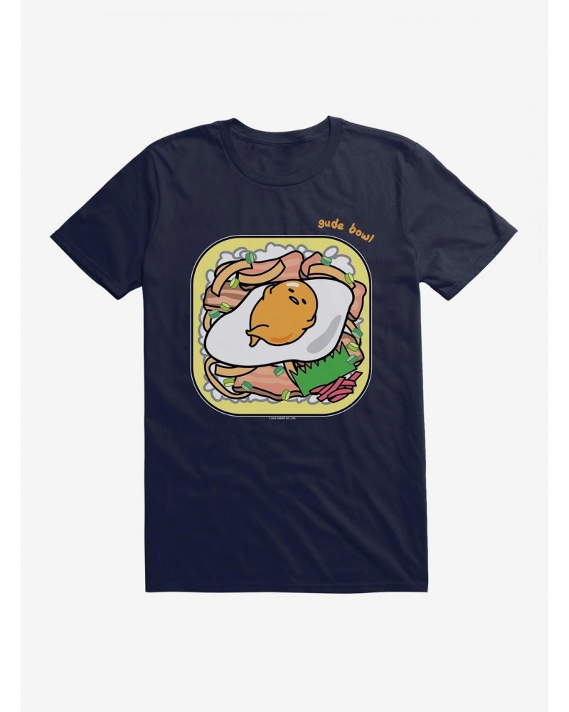Gudetama Gude Bowl T-Shirt $8.99 T-Shirts