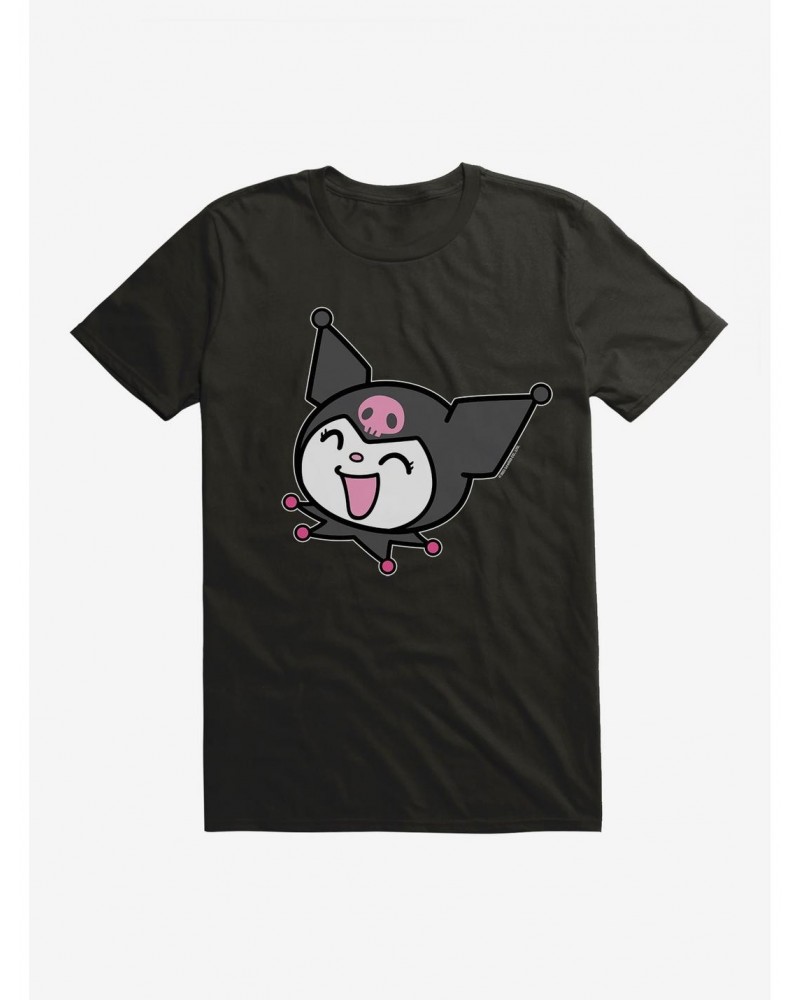 Kuromi All Smiles T-Shirt $9.18 T-Shirts