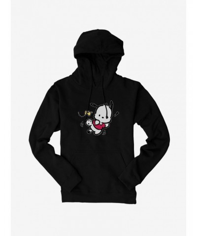 Pochacco Butterfly Chase Hoodie $11.85 Hoodies