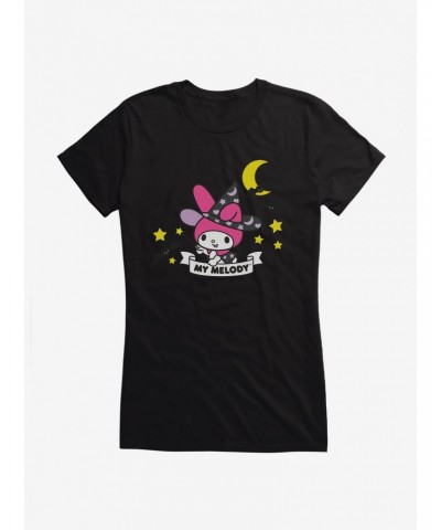 My Melody Halloween Logo Girls T-Shirt $8.76 T-Shirts