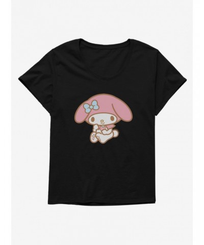 My Melody Holding Strawberry Girls T-Shirt Plus Size $7.86 T-Shirts