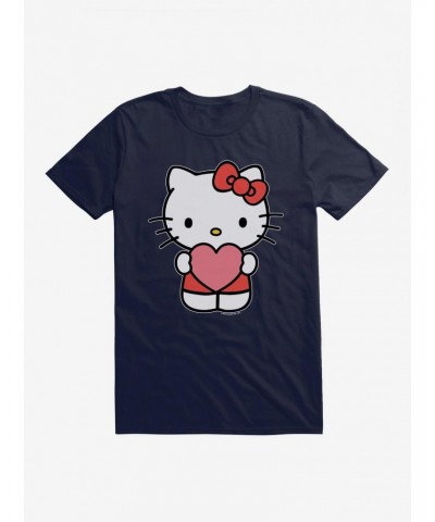 Hello Kitty Holding Heart T-Shirt $6.50 T-Shirts