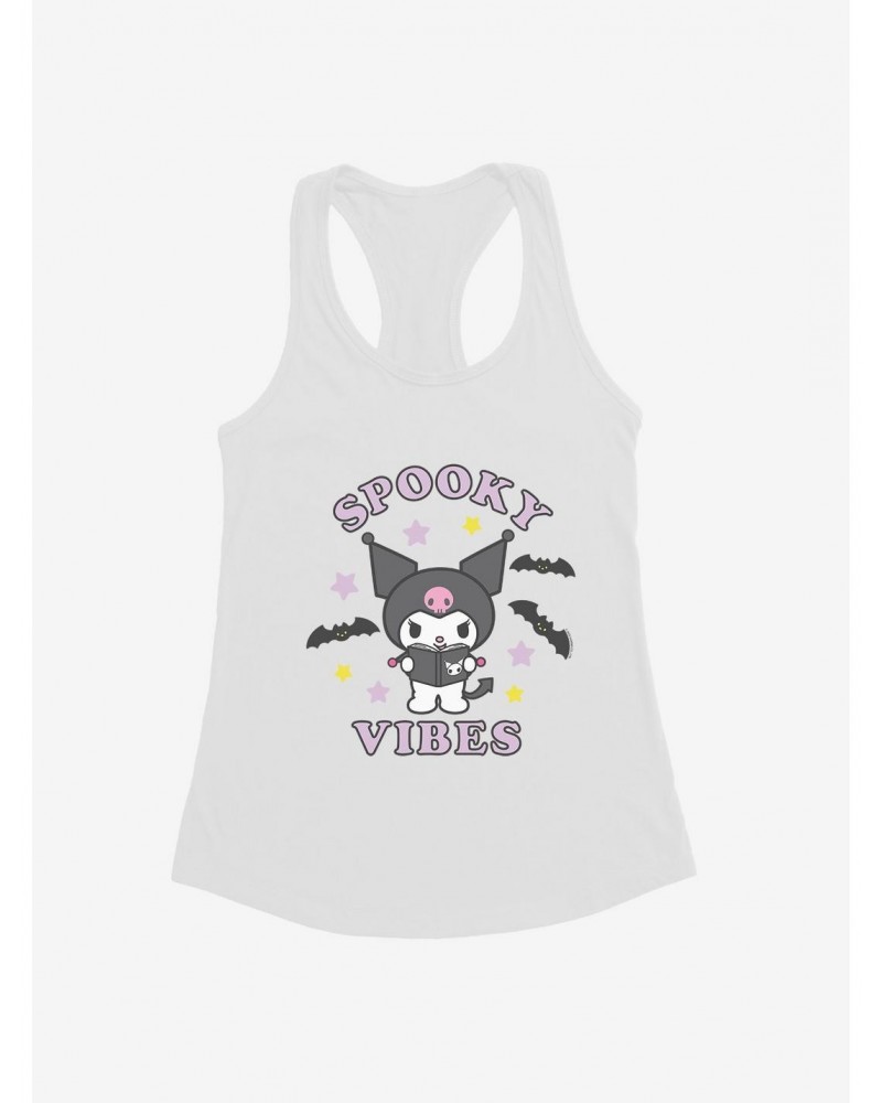 Kuromi Halloween Spooky Vibes Girls Tank $6.97 Tanks