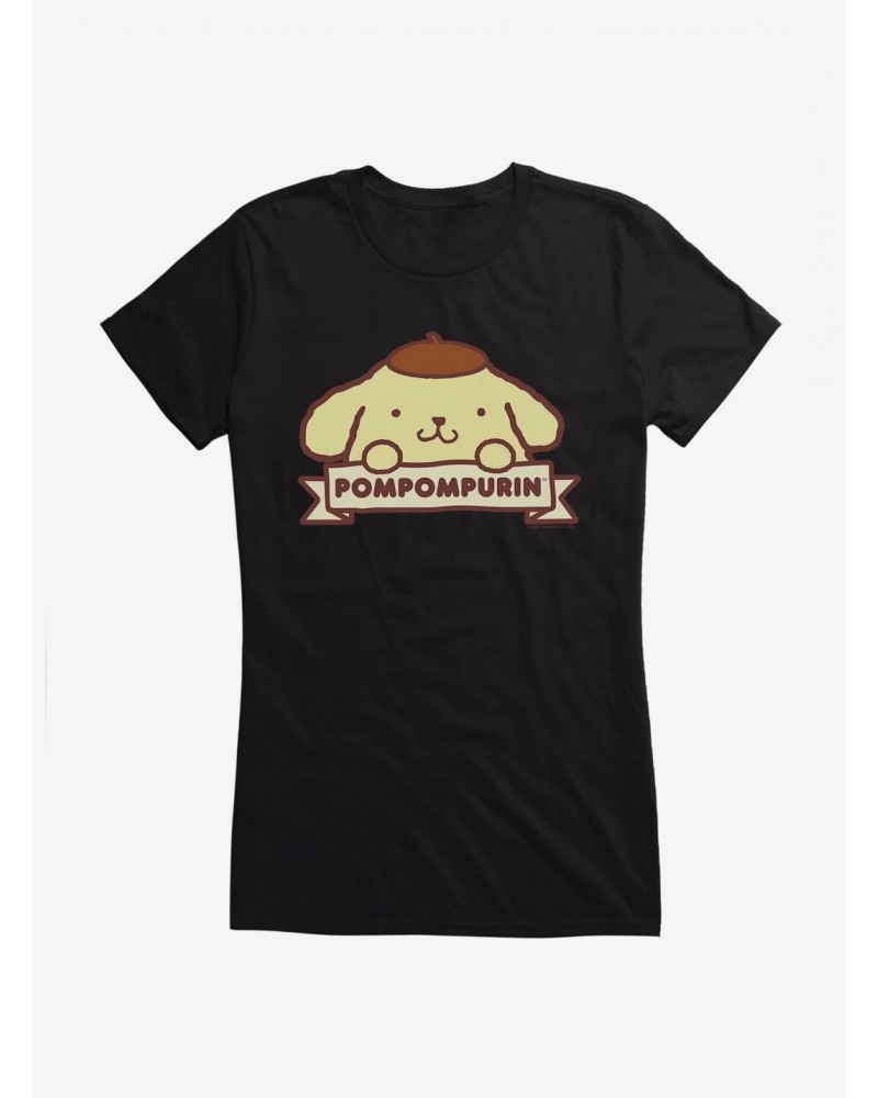 Pompompurin Character Girls T-Shirt $9.76 T-Shirts