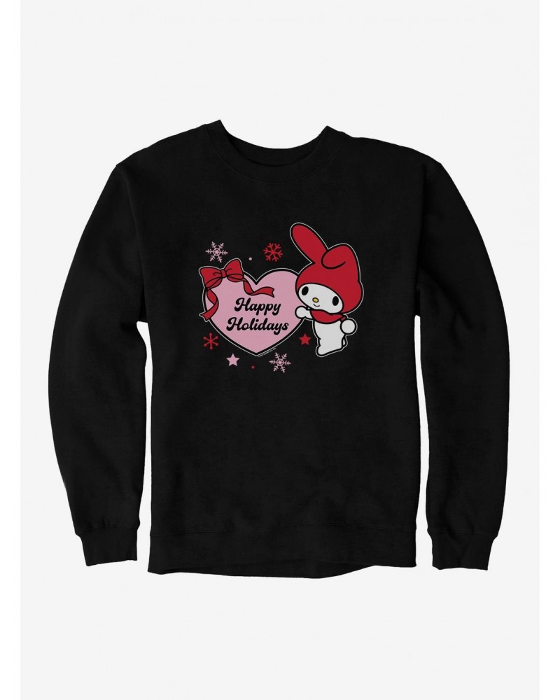 My Melody Happy Holidays Heart Sweatshirt $12.99 Sweatshirts