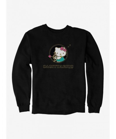 Hello Kitty Star Sign Sagittarius Stencil Sweatshirt $13.87 Sweatshirts